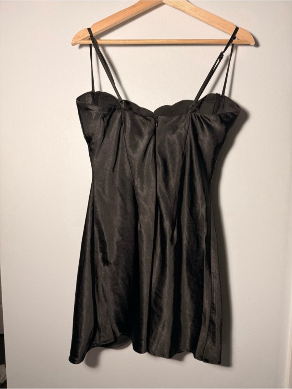 RUNAWAY THE LABEL CHERISH MINI DRESS BLACK SIZE M - Picture 12 of 16